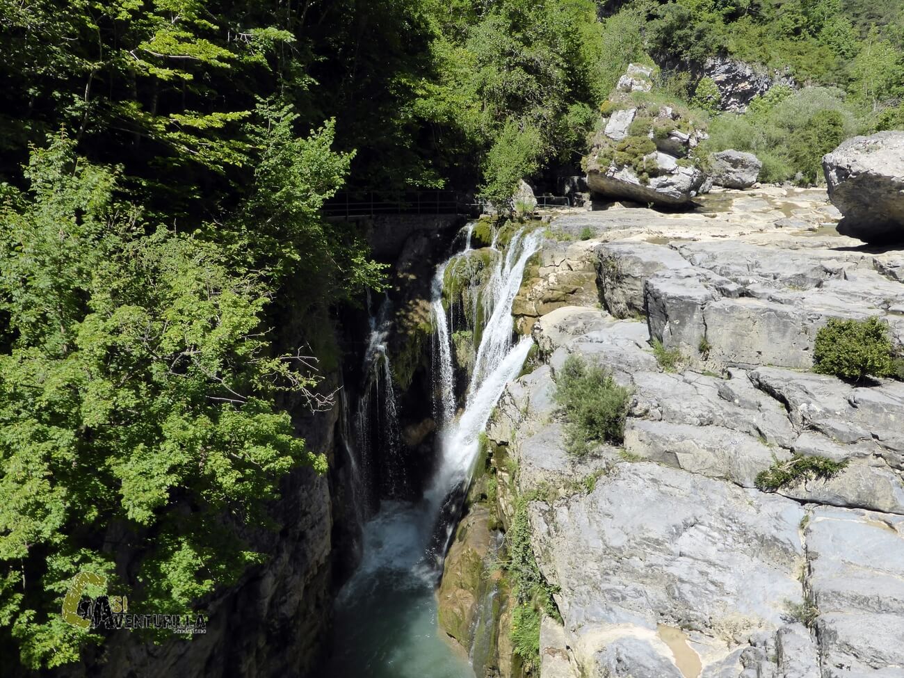 cascada de Aso en Añisclo