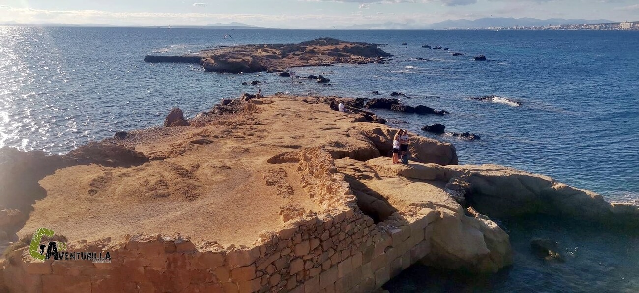 Final de la isla de Tabarca