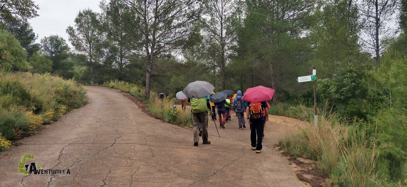 Camí els Guixars en Ribesalbes