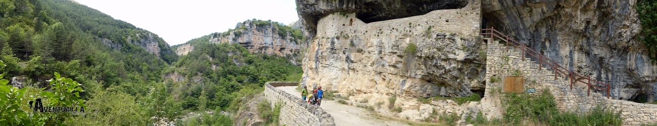ermita de San Urbez en el cañon de Añisclo