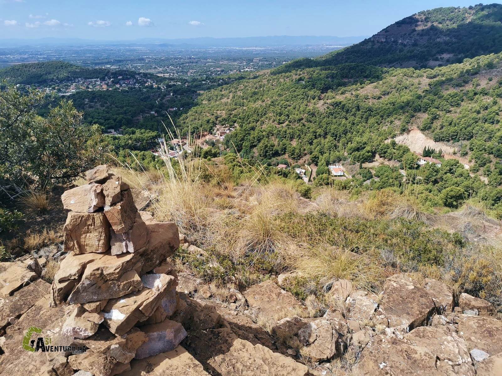 Puntal dels Moros en la sierra Calderona
