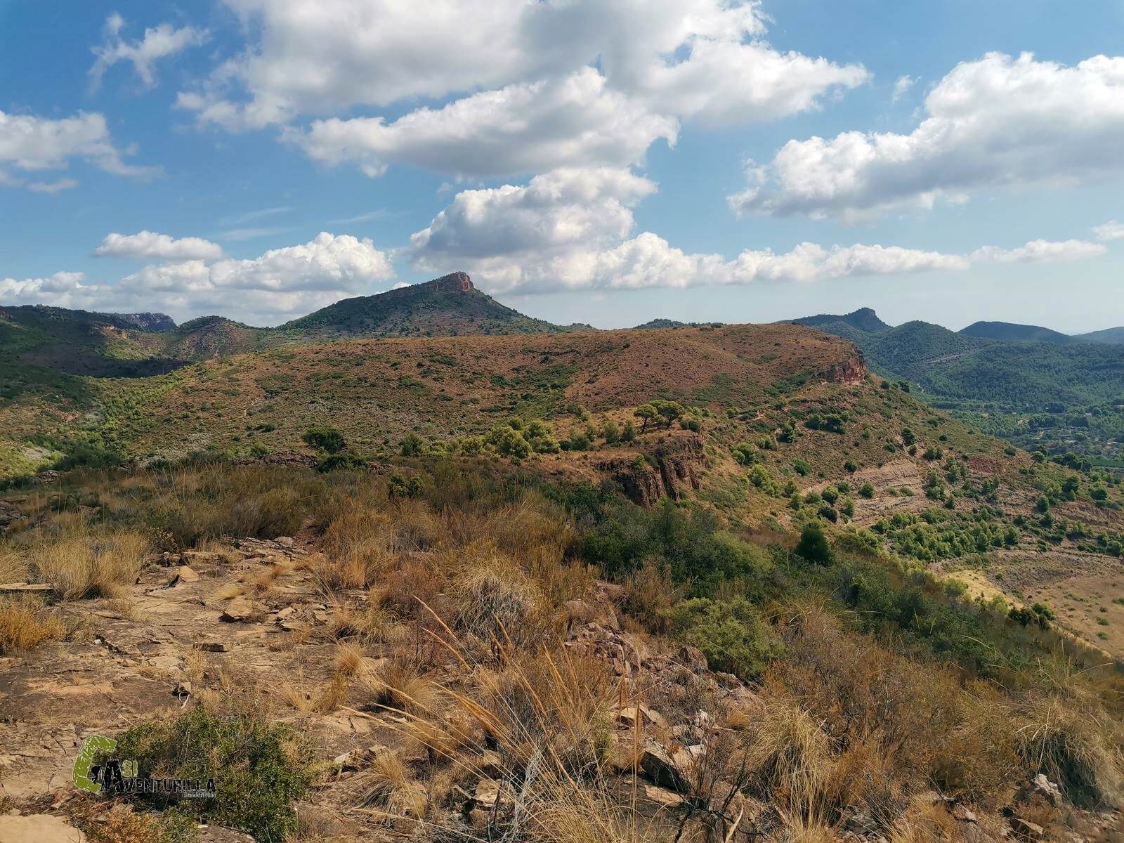 Puntal dels Moros, montaña de la sierra Calderona