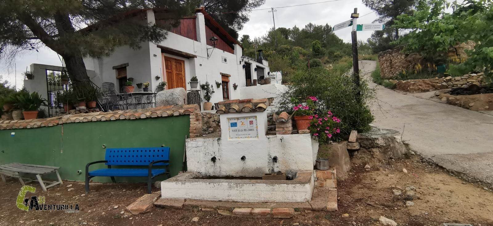 Fuente de los Tres Chorros en Ribesalbes