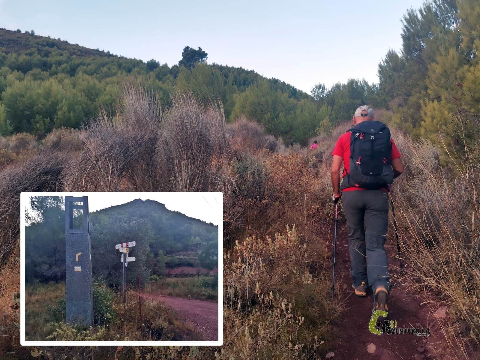 Puntal de Mateu en la sierra Calderona