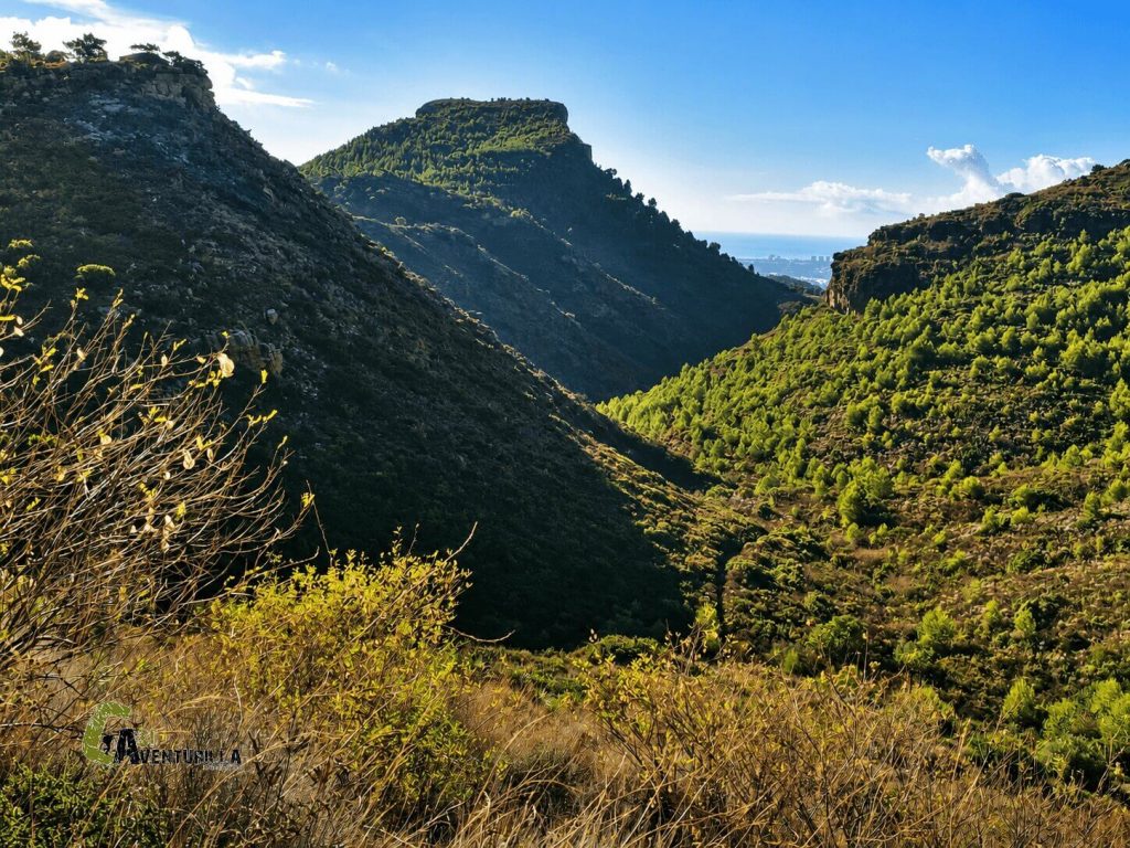 Vistas hacia la Mola de Segart