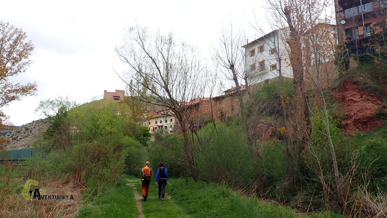 Llegando a Alcala de la Selva
