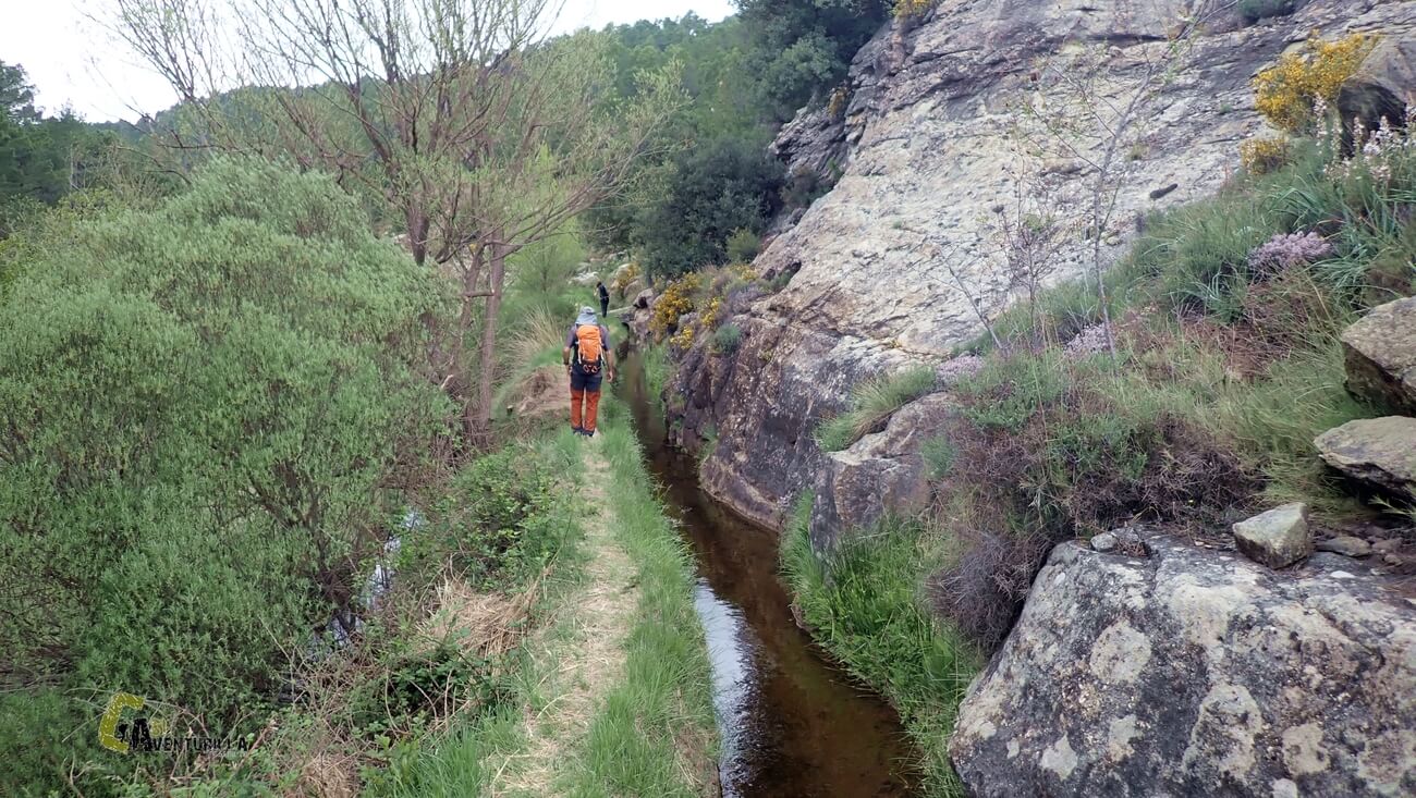 El PR-TE sobre una acequia
