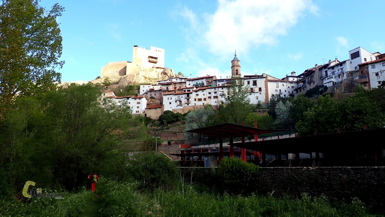 Llegando a Alcala de la Saelva