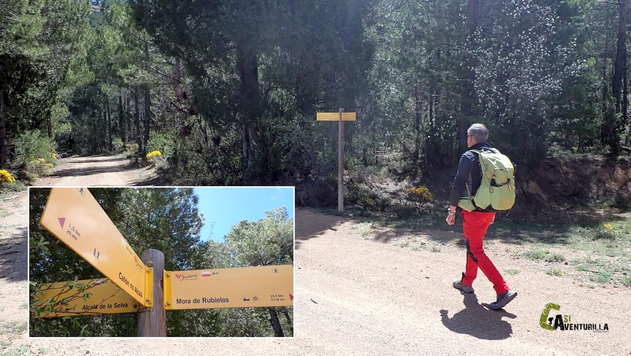 El GR 8 en la sierra de Gudar