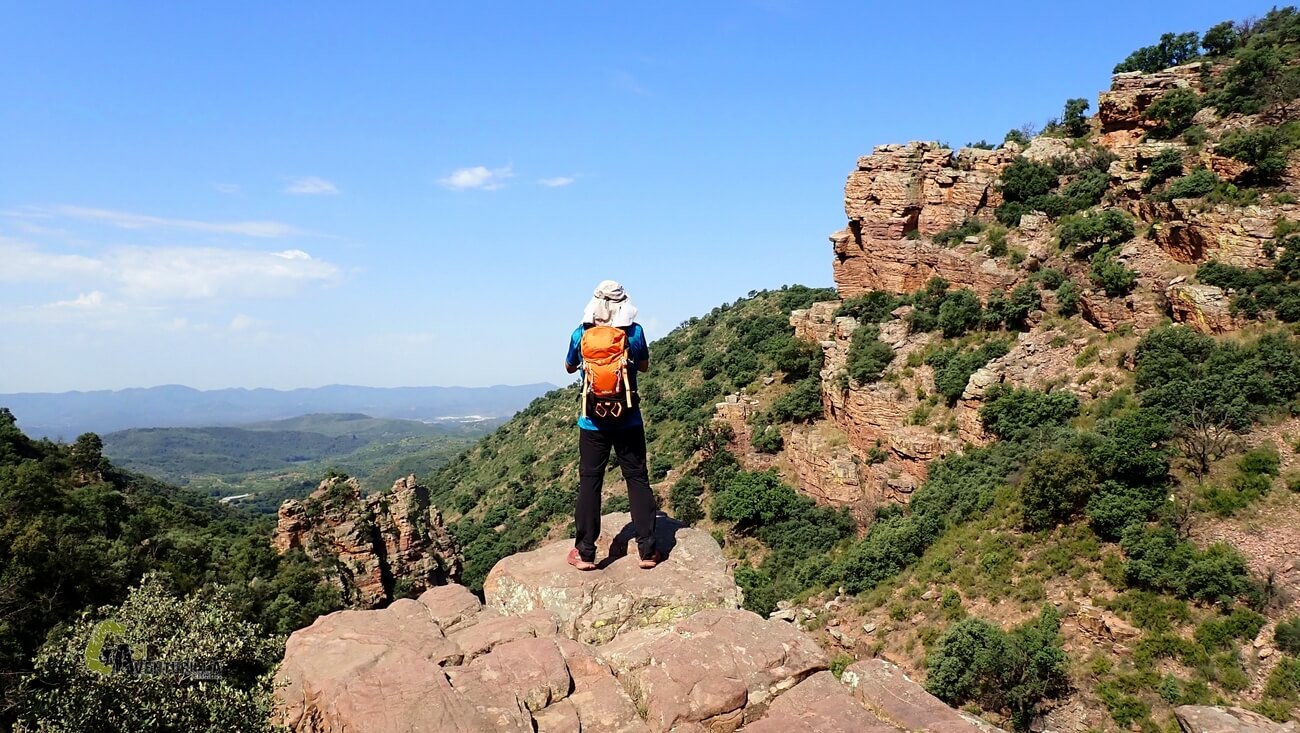 En el Mirador del Barranco de Ajuez