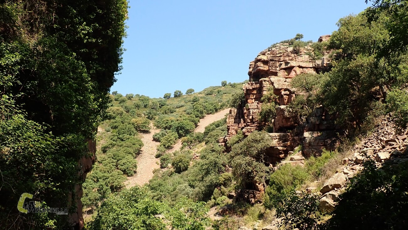 Barranco de Ajuez en Chovar