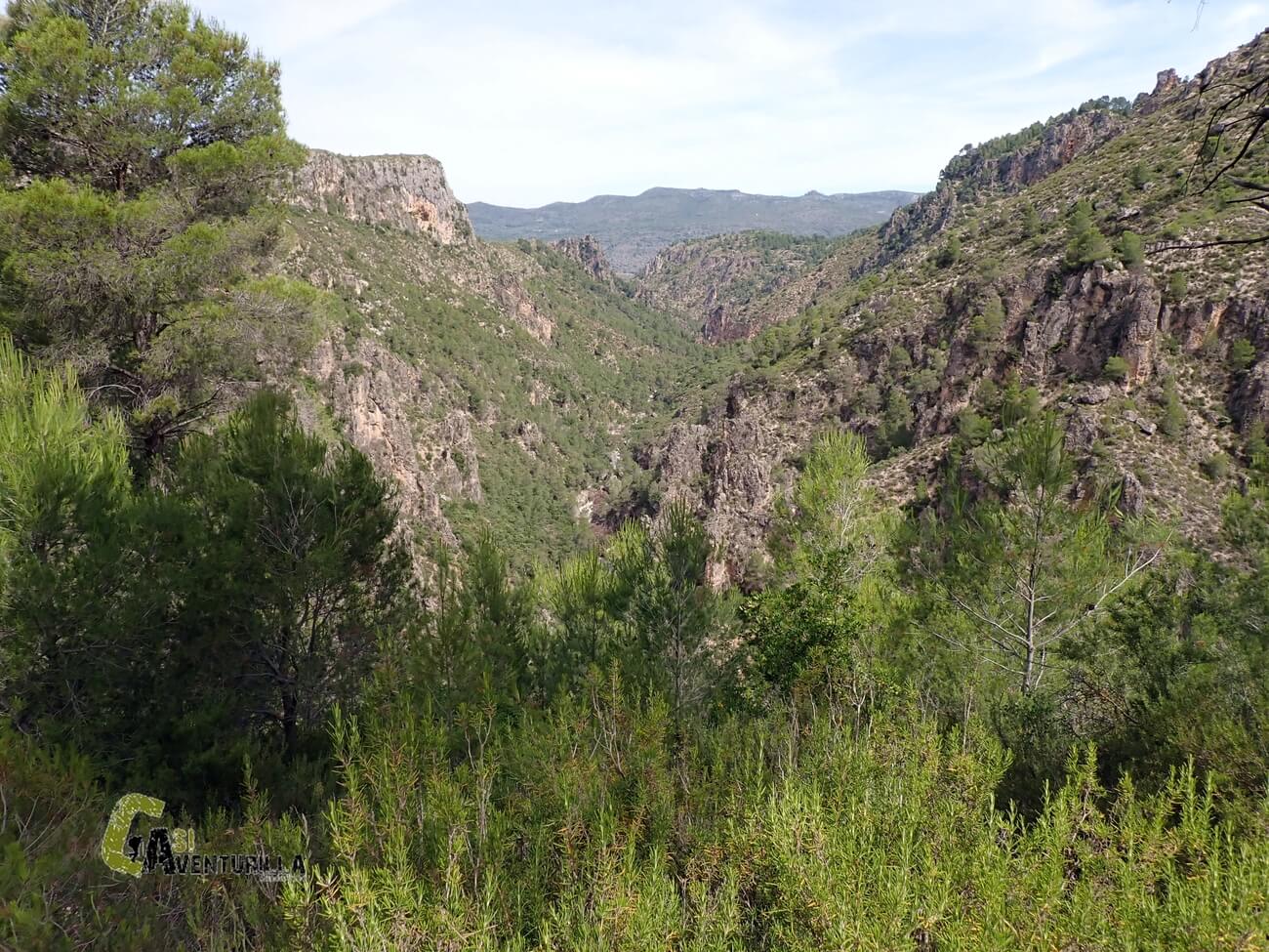 Barranco de la Encantada en Planes
