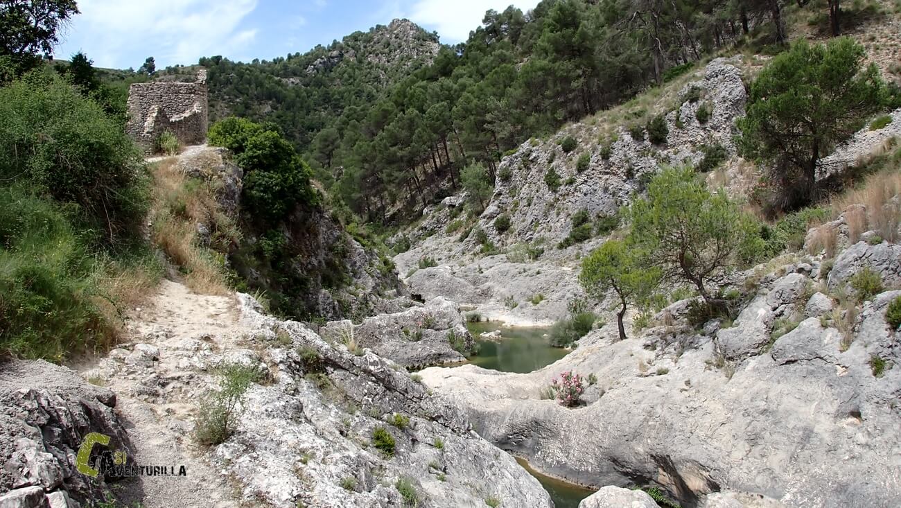 El barranco de la Encantada en Planes