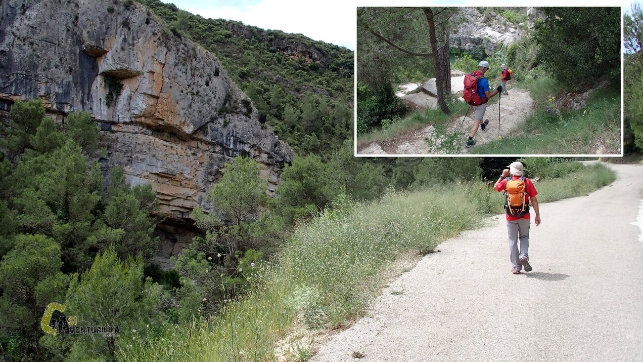 el barranco de la Encantada en Planes
