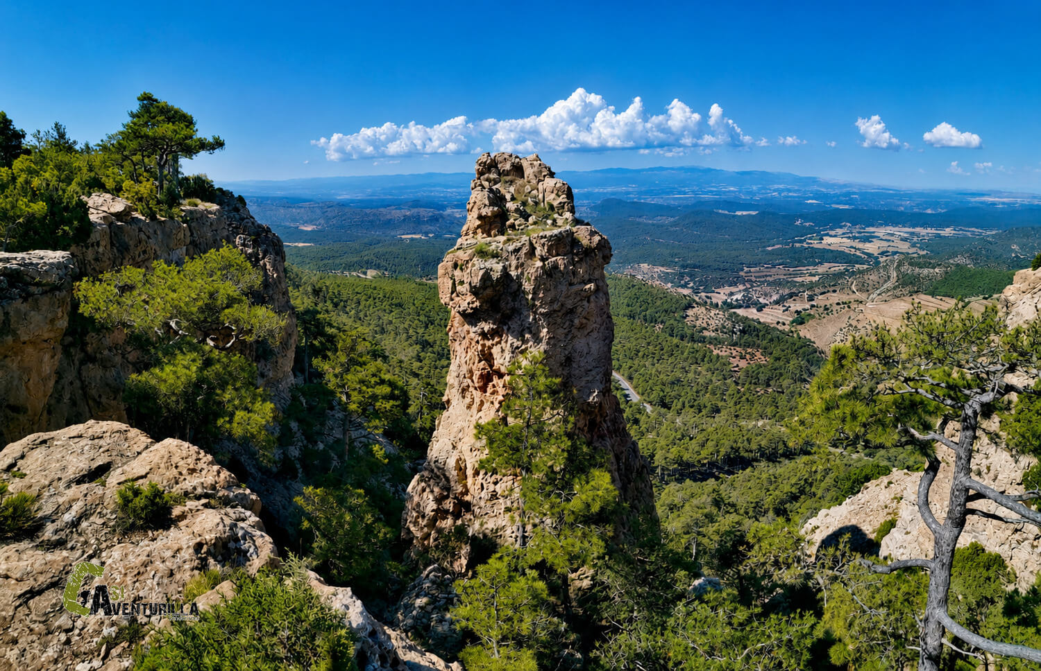 El gran Frailon en la sierra de Gudar