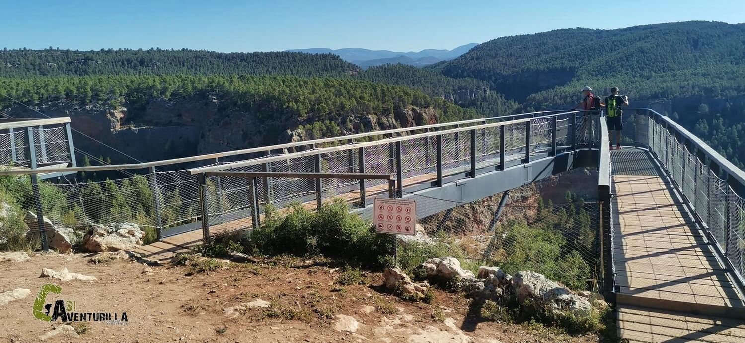 Mirador Mijares. una infraestructura de metal