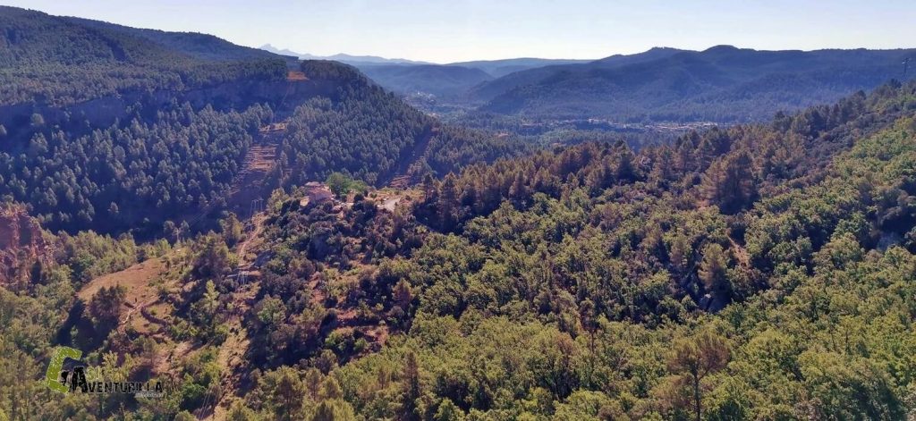 Amplia panoramica desde el mirador del Mijares