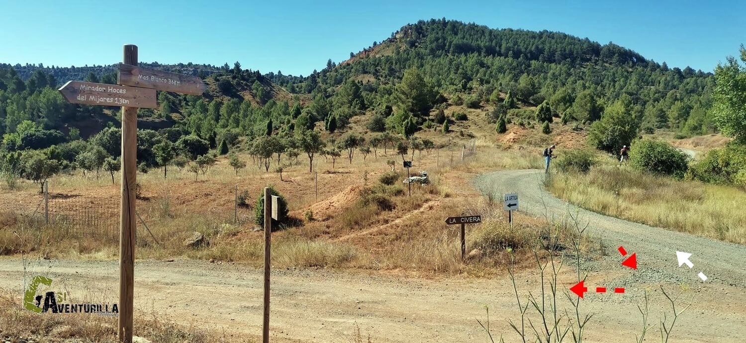 Cruce de caminos en el valle del rio Mijares