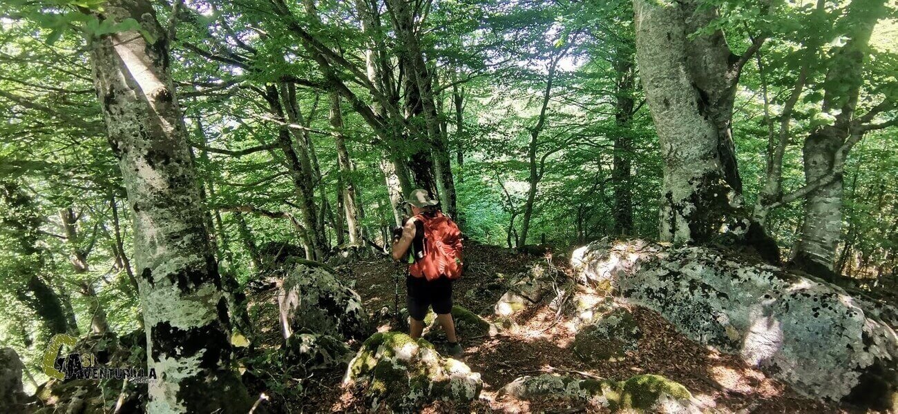 Paso de Berenderra en Urbasa