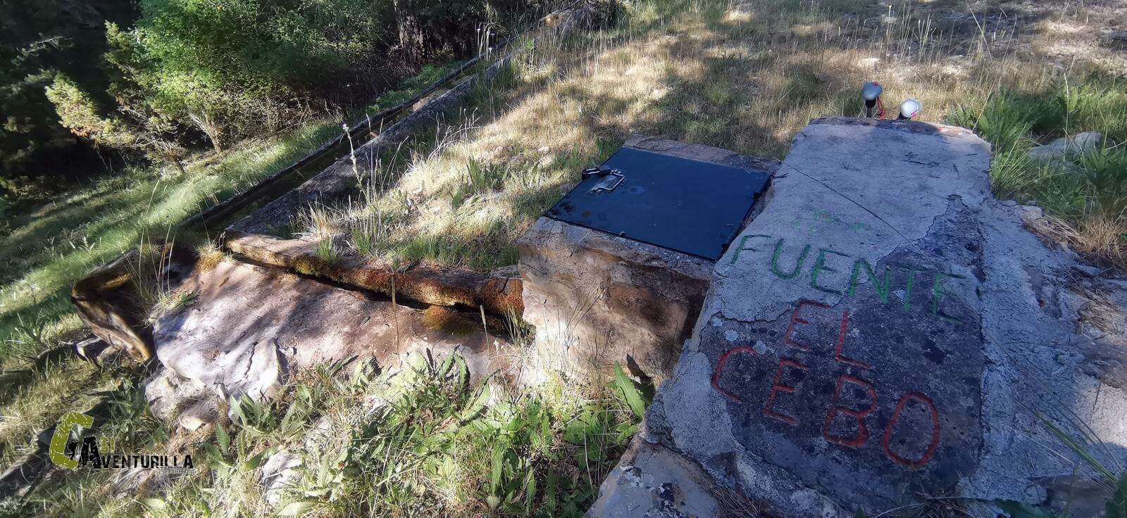 Fuente del Cebo en la sierra de Gudar