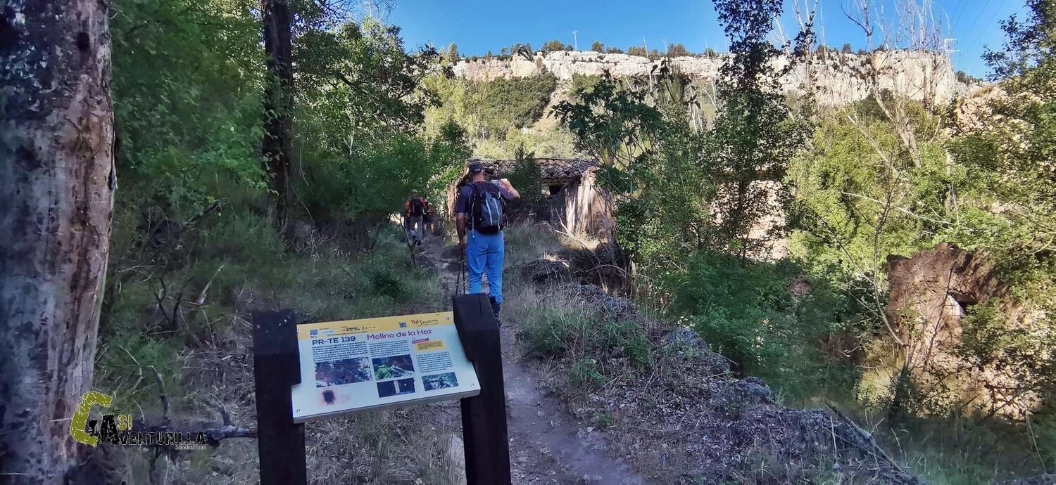 Molino de La Hoz en la sierra de Gudar