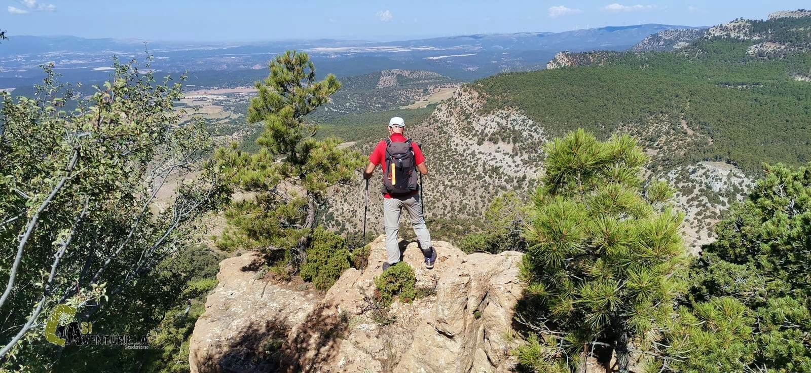 Vistas panoramicas de la sierra de Gudar