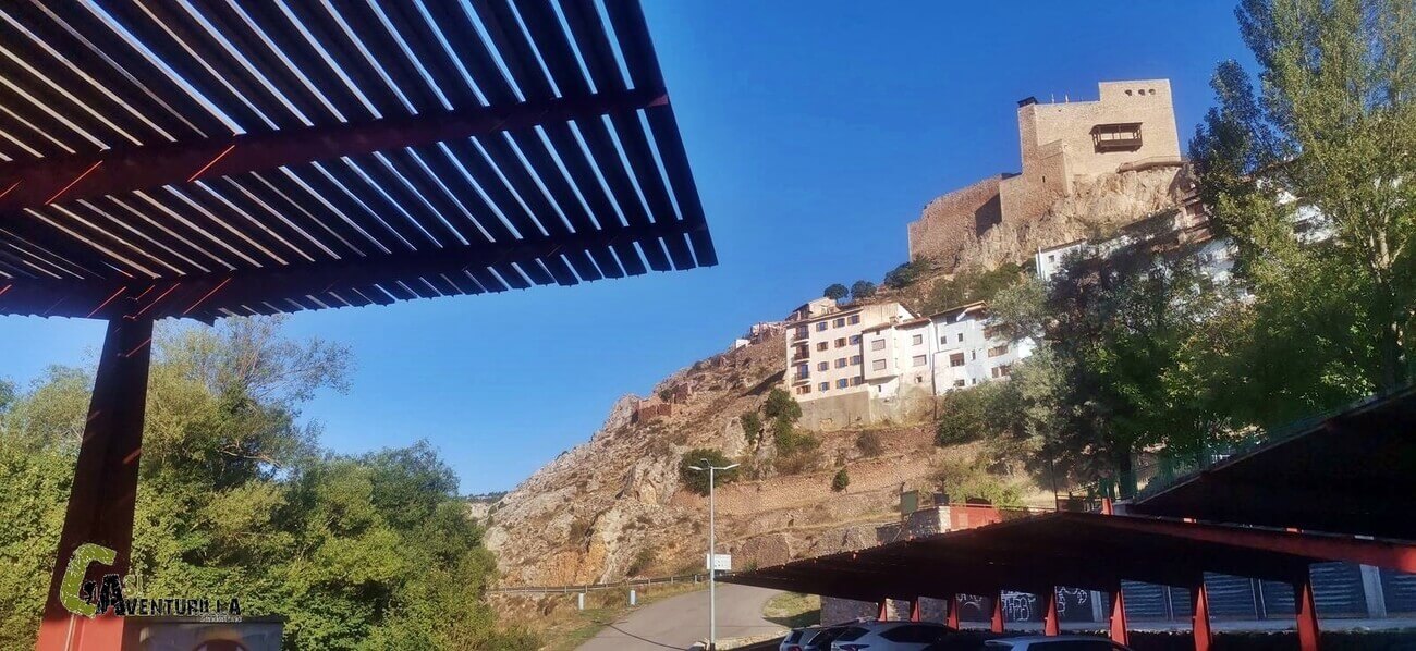 Comenzamos desde el parking de Alcala de la Selva