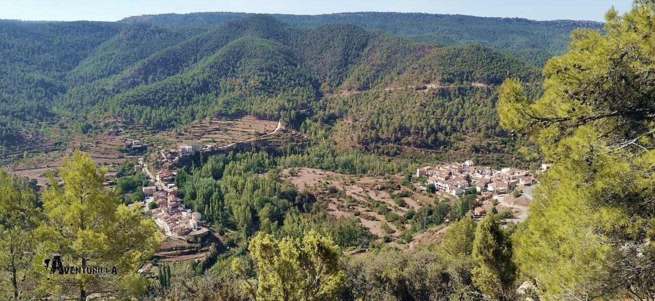 Barrios de Olba en el rio Mijares