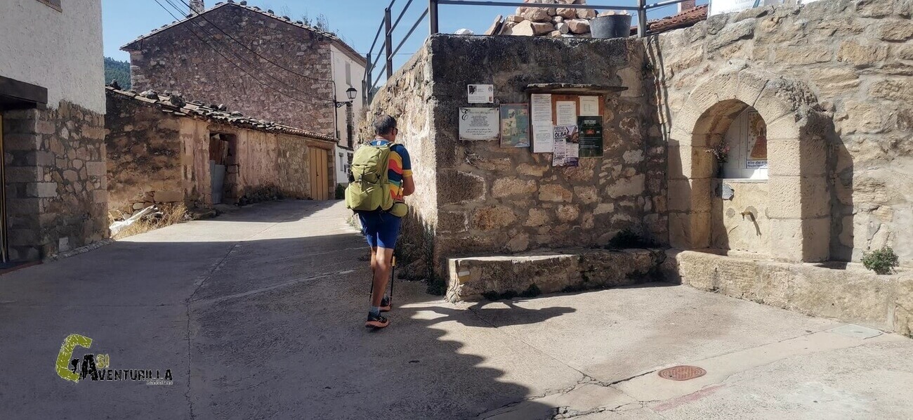 Fuente en el barrio de Los Giles