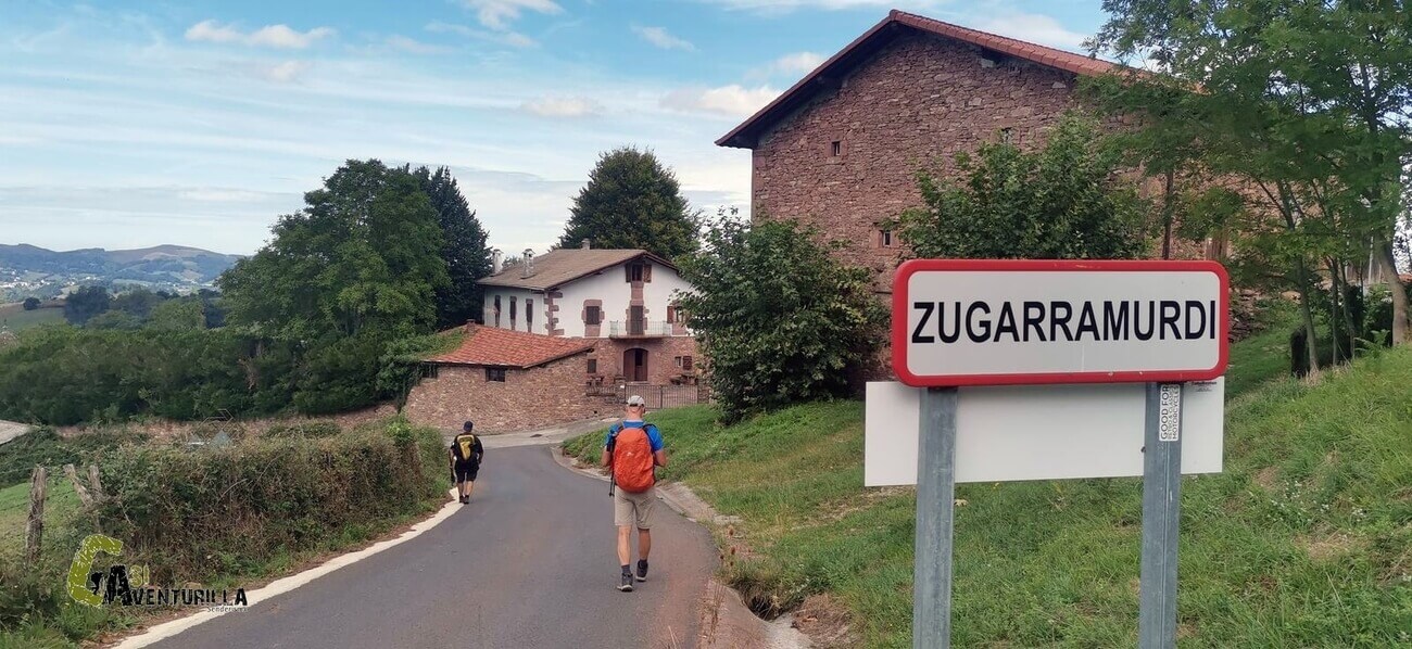 Llegando a Zugarramurdi