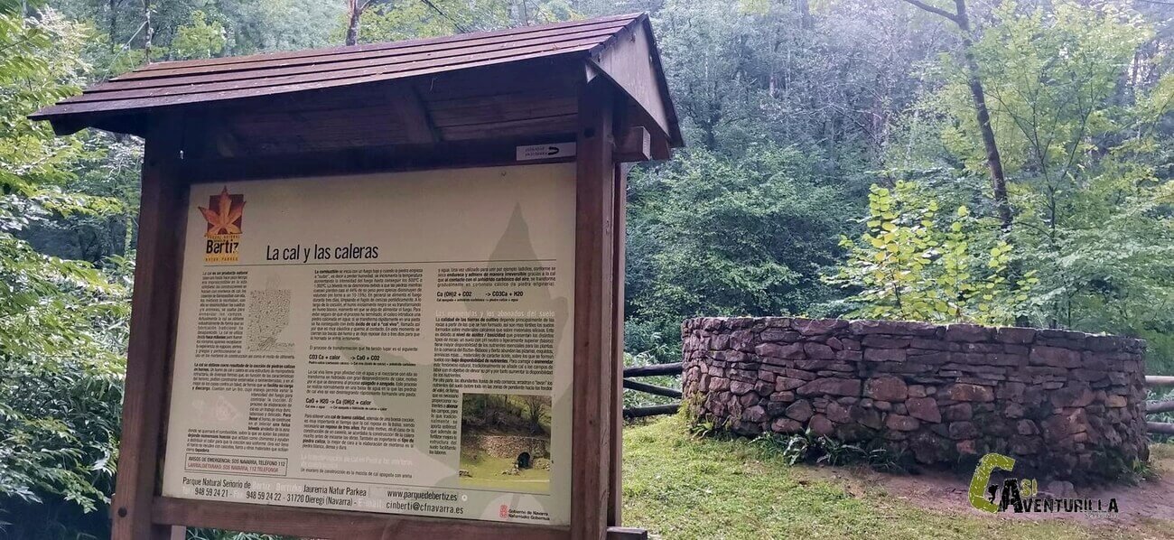 Calera en el Señorio de Bertiz