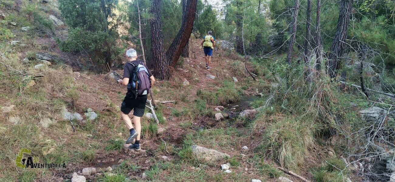 Barranco de la Hoz en la Sierra de Gudar
