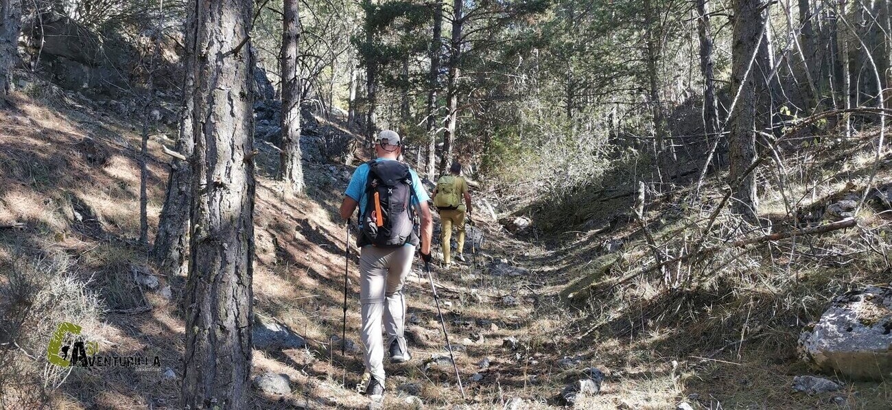 Por el barranco del Villarejo