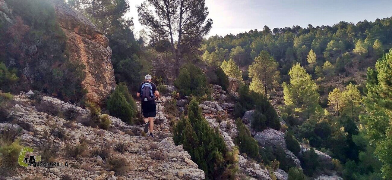 Tramo por el barranco de la Hoz