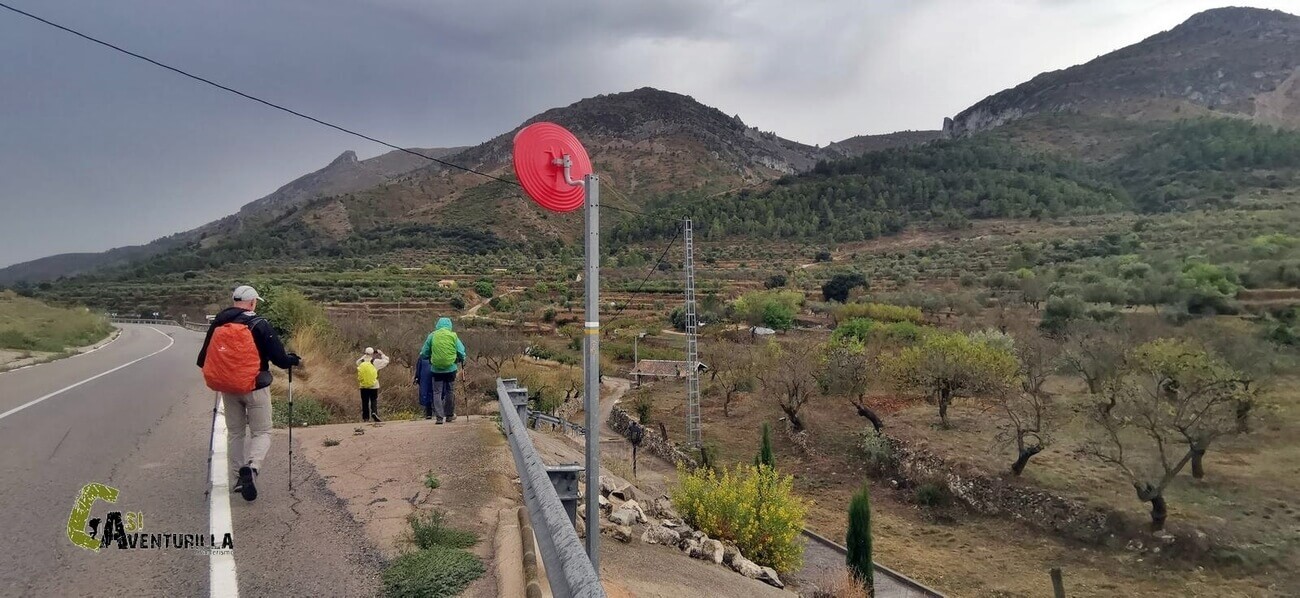 Dejando atrás Fageca para ir a la Serrella