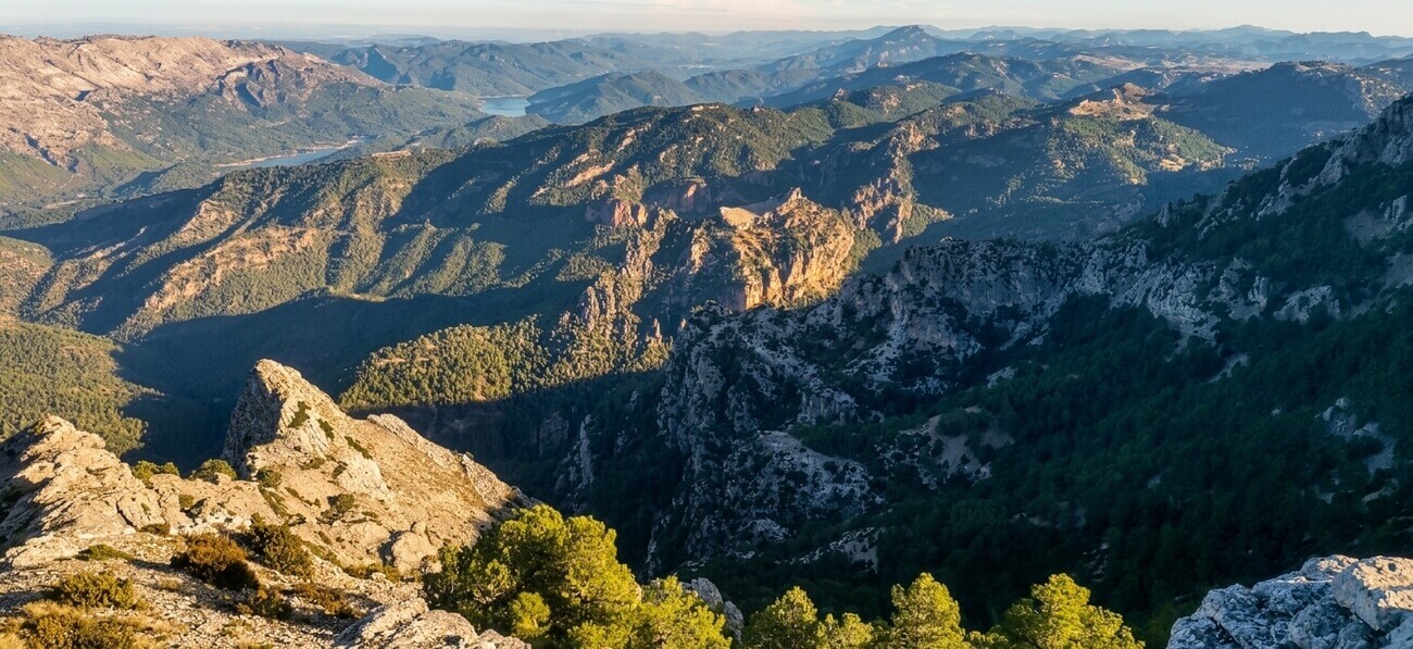 Vistas desde la cima del pico Banderillas