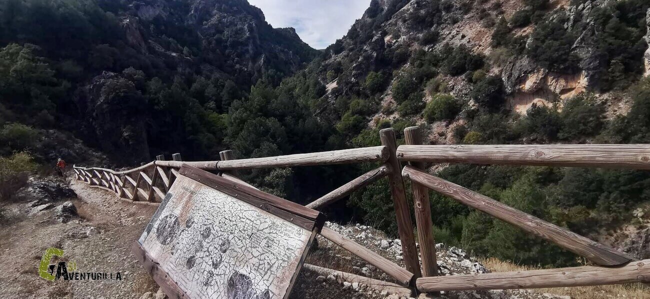 Mirador en la sierra de Segura