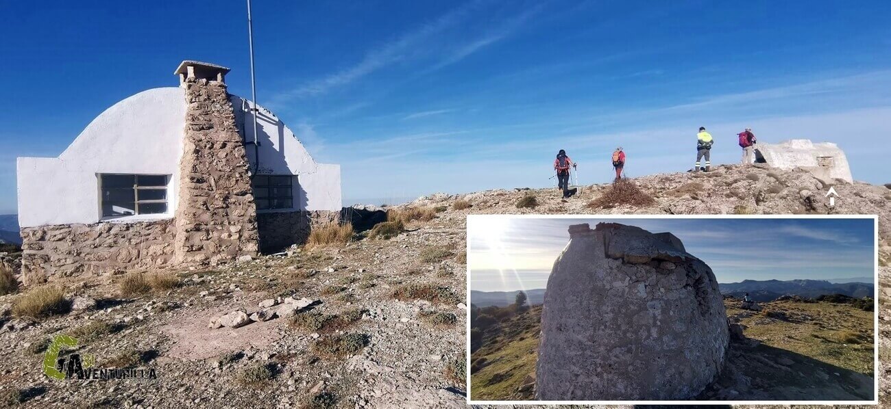 Llegando al refugio del Banderillas