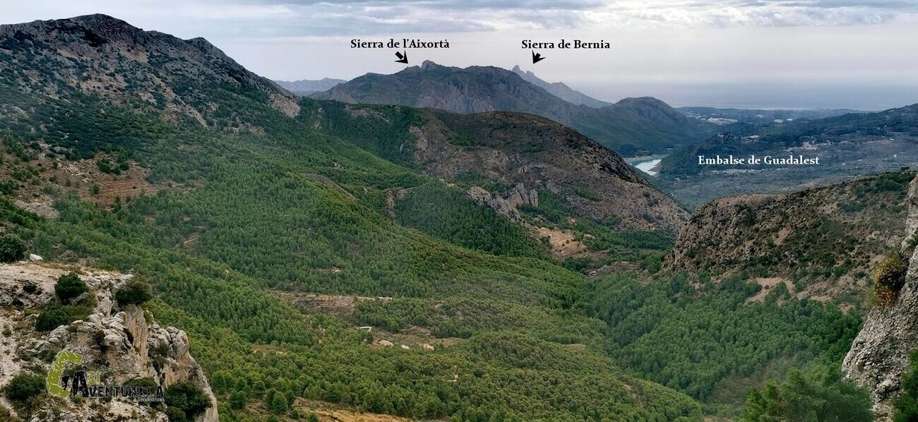 Vistas desde la Penya dÀfrica