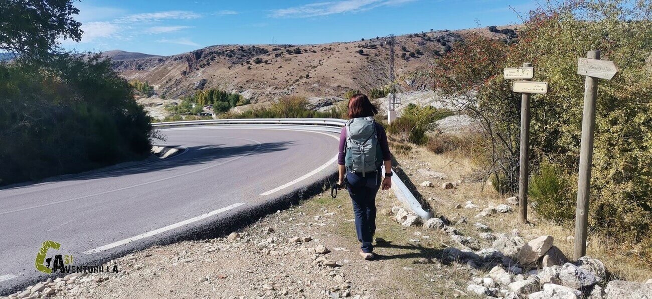 Tramo final por carretera hasta Pontones