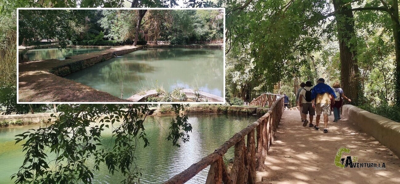 Las Pesqueras Centro de piscicultura en el monasterio de Piedra