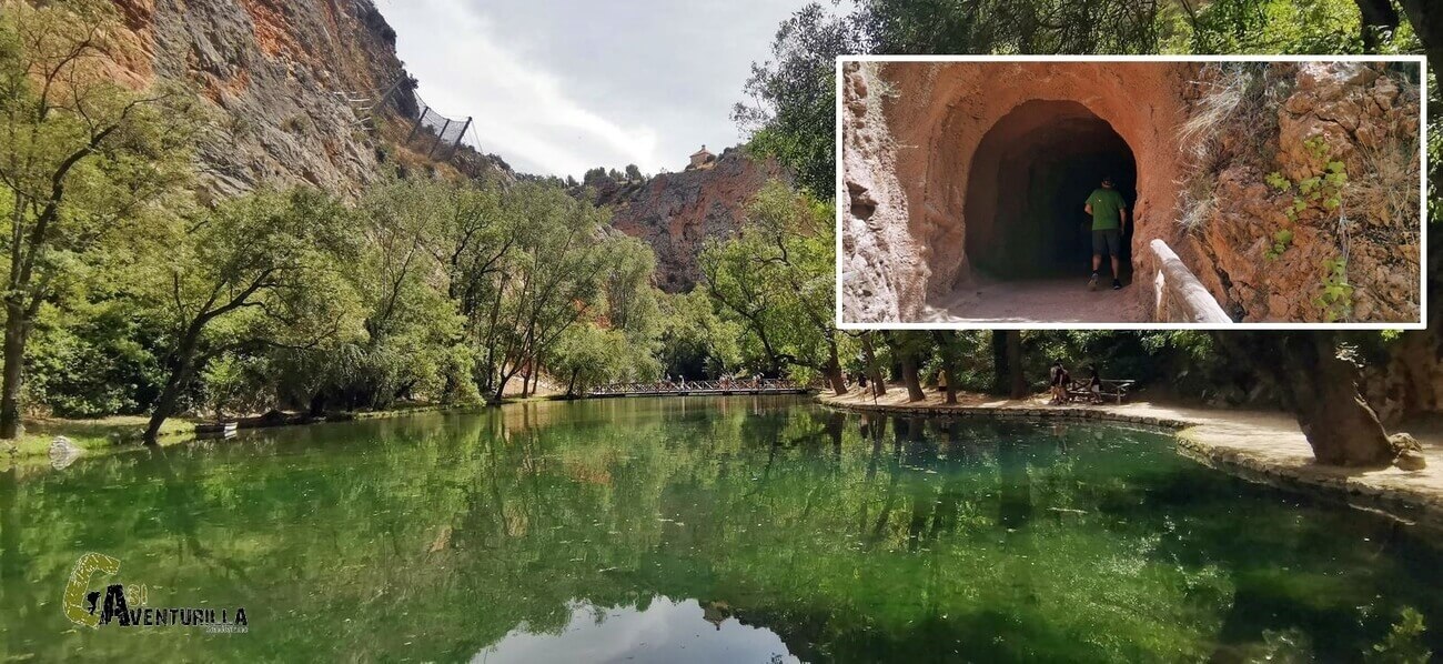 Lago del Espejo en el Monasterio de Piedra