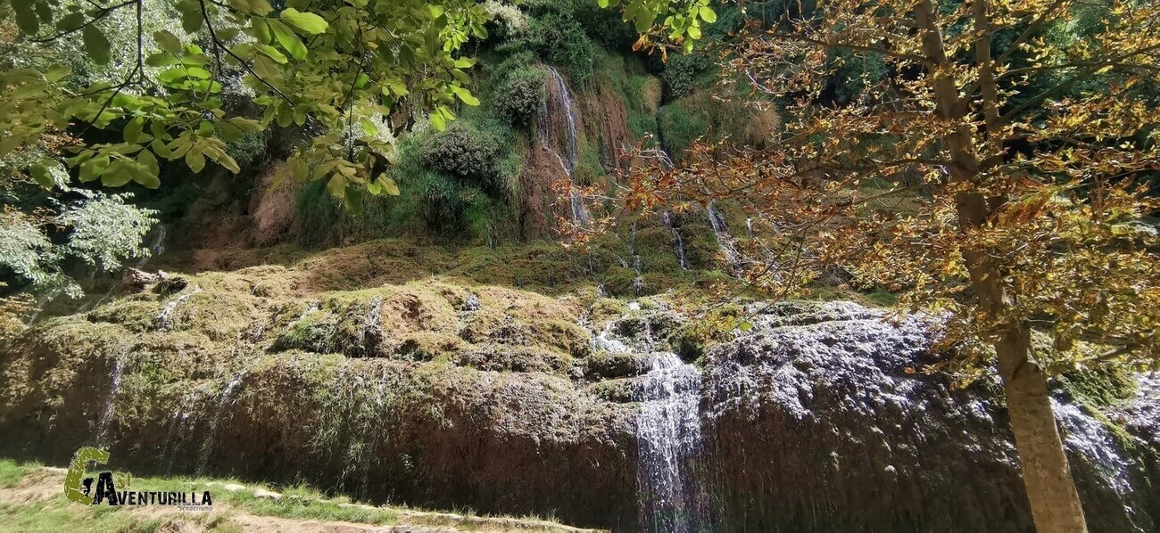 Cascada de los Chorreaderos en el Monasterio de Piedra