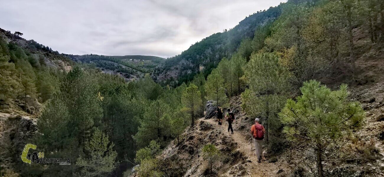 Bajando desde el collado Masegoso
